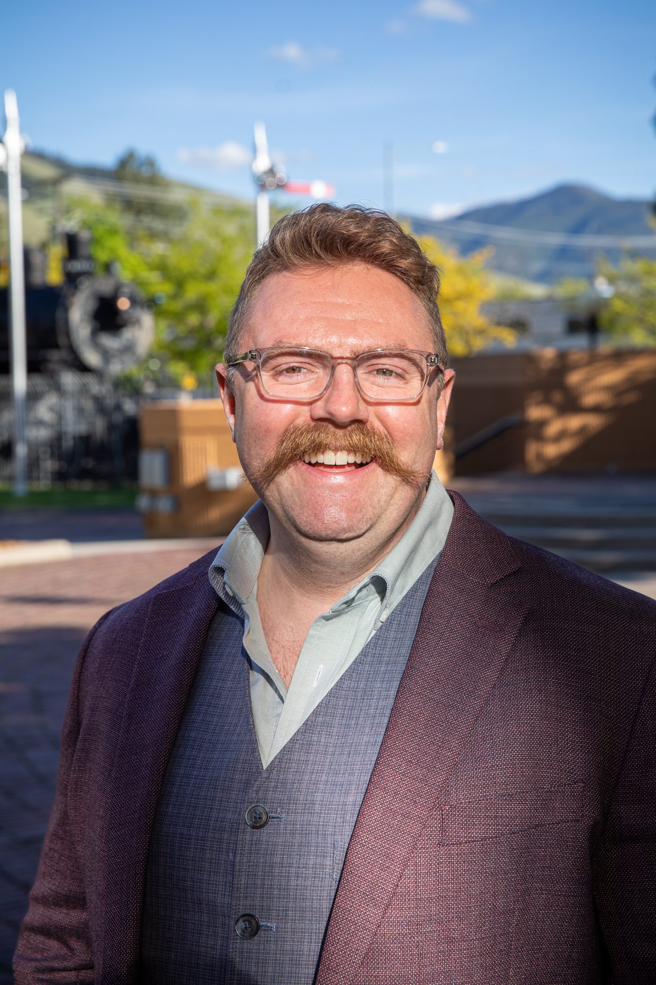Trebor Riddle outside in Missoula